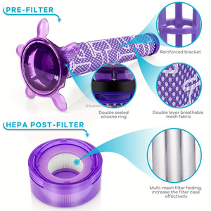 Pièces d'<span class=keywords><strong>aspirateur</strong></span> : Filtre à poussière compatible avec V8 Animal Extra SV25 SV37 SV10 V8 FOCUS MATTRESS, filtre avant et filtre arrière - Product Image 5