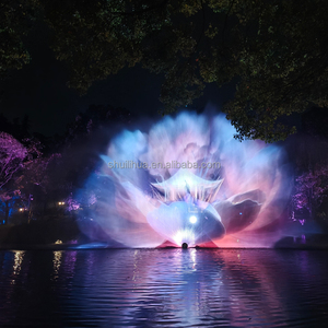 Projection sur écran d'eau, Fontaine musicale, Spectacle <span class=keywords><strong>de</strong></span> <span class=keywords><strong>cascades</strong></span> dansantes à LED artificielles, Projet <span class=keywords><strong>de</strong></span> projection sur rideau d'eau - Product Image 4