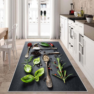 Tapis de sol de cuisine à prix avantageux, vente chaude, imprimé en 3D, absorbant l'eau, antidérapant, tapis de salle à manger, tapis et carpettes modernes - Product Image 4