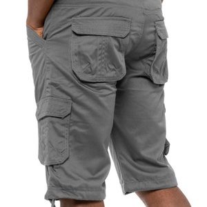 Pantalones Cortos Cargo Casuales y Cómodos con Múltiples Bolsillos para Hombre, OEM - Product Image 6