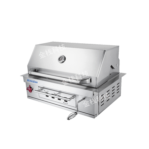 Lussuose Cucine da Esterno in Acciaio Stile Coreano, Bracieri a Carbone per Barbecue e Feste, Utilizzabili con <span class=keywords><strong>Legna</strong></span> e Particelle di Carbone - Product Image 2
