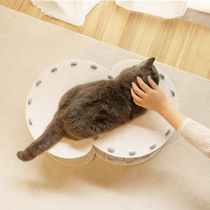 猫猫猫引っ掻く巣ペットベッドの隠れ家とトンネルのおもちゃ簡単にきれいに取り外し可能な猫ケージの家猫用 - Product Image 3