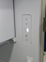Nouvelle arrivée Mini Bar Réfrigérateur 2 portes Vitrine Congélateur Refroidissement par air à température unique Armoire de refroidissement de barre arrière