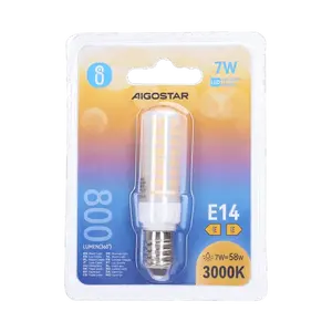 Lámpara LED E14 7W, 800 lúmenes, 2700K, ahorro de energía; ideal para iluminación en hogares y espacios comerciales. - Product Image 2