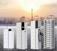 Onduleur hybride Deye IP65 et batteries au lithium BOS-G HV Onduleur solaire Deye triphasé haute tension 100ah 5,12 kwh Energy Storgy Sys