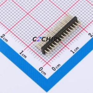 ZX-PZ1.27-2-15PZZ Pin Header Through hole Component (THT),P=1.27mm Connector 2x15P 1.27mm 1.27mm Pin Header - Product Image 1