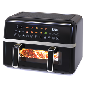 Aifa большая емкость, двойная корзина, Воздушная фритюрница, две комнаты, <span class=keywords><strong>2</strong></span> независимые корзины, двухзонная воздушная фритюрница, 10 л, 11 л, 12 л - Product Image 4