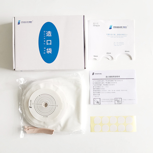 Bolsa de ostomía y colostomía de una pieza transparente y opaca de consumibles médicos Steadlive con tela de EVOH hidrocoloidal médica - Product Image 6