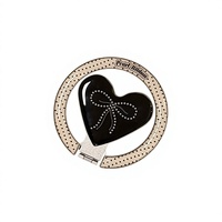 Support de bureau magnétique noir et blanc en forme de perle pour téléphone portable à aimant puissant, télescopique et portable