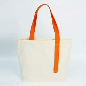 Sacs fourre-tout en toile bio en gros, couleur naturelle unie, pour loisirs créatifs, transfert thermique personnalisé et décorations imprimées - Product Image 4