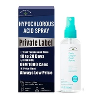 Spray Visage et Corps à l'Acide Hypochloreux en Gros – Brume Nettoyante Douce HOCl pour Peaux Sensibles – Soin Personnel Quotidien