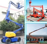 Plateforme élévatrice mobile à ciseaux, électrique, hydraulique, sur remorque, équipement de levage portable pour le chargement et le déchargement