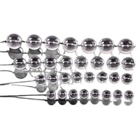 BDSM Hochtemperaturbeständige Langlebige Glas-Analperlenkette Erotisches Erwachsenen-Spielzeug für Anale Stimulation bei Männern & Frauen