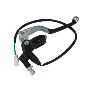 Kit de levier d'<span class=keywords><strong>embrayage</strong></span> argenté pour Pit Bike avec <span class=keywords><strong>contacteur</strong></span> électrique pour motos de motocross 250cc - Product Image 2