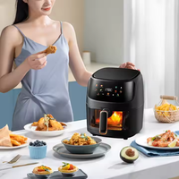 Friteuse à air OEM 8L multifonctionnelle, nouvelle friteuse à air domestique de grande capacité