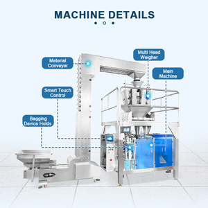 Machines d'emballage automatiques multifonctions pour sachets stand-up, biscuits Hawthorn Strip et aliments en Doypack - Product Image 3
