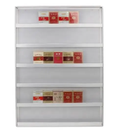 Étagère de présentation pour supermarché Étagère à cigarettes Poussoir à cigarettes pour dépanneur