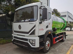 Nuevo Camión de Succión de Aguas Residuales con Tanque Cilíndrico Dongfeng con Capacidad de 12 Metros Cúbicos - Product Image 5