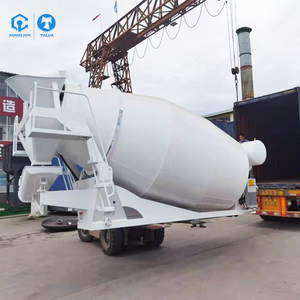 Camion malaxeur à béton <span class=keywords><strong>de</strong></span> fabrication chinoise, cuve basculante, réservoir <span class=keywords><strong>de</strong></span> ciment mobile, <span class=keywords><strong>remorque</strong></span> malaxeuse à béton avec moteur et pompe - Product Image 6