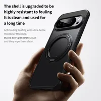 Étui de protection magnétique rotatif compatible transfrontalier avec support intégré pour téléphones mobiles Google Pixel 9 Pro XL et Pixel 10 Pro