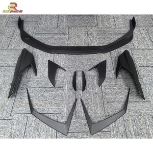 Vorstein Style Full Dry Carbon Fiber Body Kits for Lambo Huracan STO Carbon Front <b>Diffuser</b> Lip Side Skirt <b>Car</b> Carbon Parts - Product Image 1