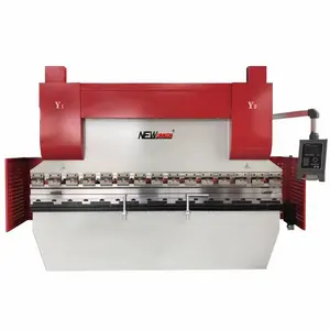 전기 유압 CNC 프레스 브레이크 머신 WE67K-160/3200 유압 프레스 브레이크 벤딩 머신