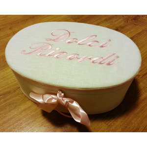 CAJA OVALADA RECUERDOS DULCES - Product Image 1