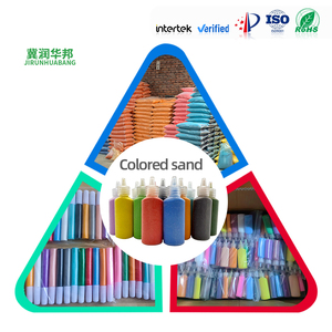 Sabbia Naturale Fine Colorata Runhuabang per <span class=keywords><strong>Pittura</strong></span> con Sabbia, Clessidre, Pavimenti in Resina Epossidica, Decorazioni Artistiche e per Pareti Esterne - Product Image 5
