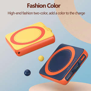 Estación de Carga Portátil Inalámbrica Magnética Ultrafina de 5000 mAh de Polímero de Litio, Carga Rápida, para Uso <span class=keywords><strong>en</strong></span> Exteriores, Compatible con Tipo-C, <span class=keywords><strong>iPhone</strong></span> 12-15 - Product Image 3