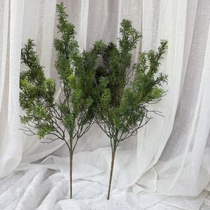 Bouquet de verdure artificielle Dream Castle, 6 branches, décoration de mariage, thème forêt, feuilles de plantes, vente en gros - Product Image 2