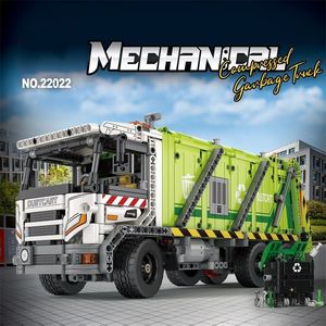 Remote Control RC Garbage Truck Compactor - DIY Engineering <b>Model</b> Building <b>Kit</b> - Product Image 2