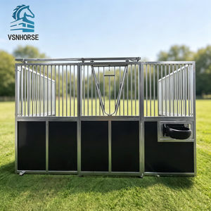 Écuries, bâtiments équestres et boxes pour chevaux en métal préfabriqué galvanisé de haute qualité et à prix abordable - Product Image 3