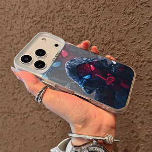 Funda de teléfono personalizada OEM con diseño de Spiderman, impresión UV, estilo moderno, para iPhone 7 Plus 17Air, cubierta protectora rígida de PC, venta al por mayor de fábrica - Product Image 2