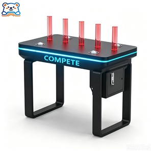 เครื่องเกมอาร์เคดแบบนีออน LED จับแท่งกราฟฟิตีแบบกำหนดเอง ท้าทายปฏิกิริยาตอบสนองอย่างชาญฉลาด เหมาะสำหรับห้างสรรพสินค้าและร้านขายของที่ระลึก - Product Image 6