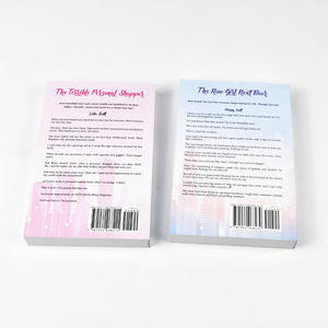 Juegos de Libros de Novelas para Adultos con Tapa Blanda Personalizados, Impresión Digital, Novela Educativa de Tapa Blanda con Bordes Pintados - Product Image 6