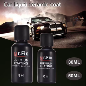 Sr. Revestimiento Cerámico Líquido Fix 9H 50ml, Set de Cristales con Recubrimiento de Alta Densidad Superhidrófobo para Autos, Nuevo Cuidado Automotriz - Product Image 6
