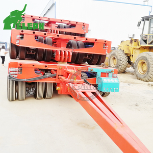 150 tonnes de capacité, robuste, transporteur de cour, barre de traction, lit bas, bateau, bateau, <span class=keywords><strong>remorque</strong></span> modulaire avec levage - Product Image 6
