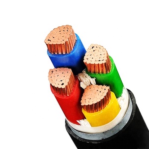 Vente en gros 0.6/1kV câble <span class=keywords><strong>triphasé</strong></span> Xlpe câble PVC isolé électrique cuivre YJY YJV câble d'alimentation - Product Image 1