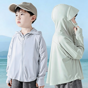 Magliette da Pesca <span class=keywords><strong>per</strong></span> Bambini UPF 50+, Magliette Personalizzate ad Alte Prestazioni, Abbigliamento Protettivo Solare <span class=keywords><strong>per</strong></span> Bambini, Giacca Anti-UV, Protezione Solare <span class=keywords><strong>per</strong></span> Bambini - Product Image 5