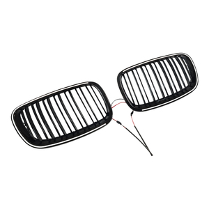 Grille de vente chaude de haute qualité pour <span class=keywords><strong>calandre</strong></span> avant LED 2 lignes 07-13 <span class=keywords><strong>X5</strong></span> <span class=keywords><strong>E70</strong></span> E71 - Product Image 2