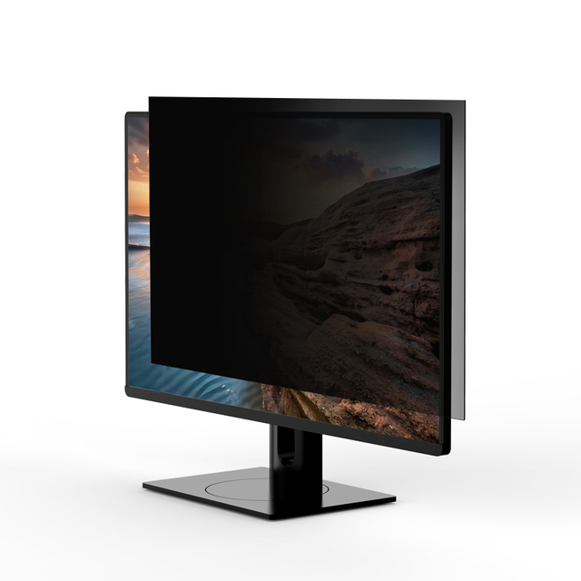 2.5D Radian Grade AAA Quality PET Anti-Peep Privacy Screen Protector 20-43 Inch Big Size Coverage for LCD Computer Monitors
