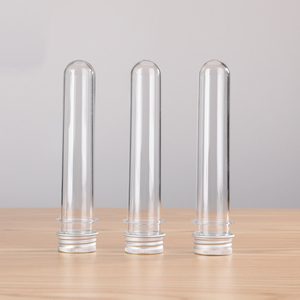 30ml 40ml 70ml 100ml Candy Facial Mask Capsule Bath Salt Clear Packaging Tube with Screw Cap Plastic Test Tube