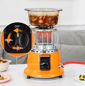 2025 Camping Viajar Pesca Senderismo Uso 2 en 1 Calentador de gas y cocina CKD Práctica estufa de gas de calentamiento rápido - Product Image 3