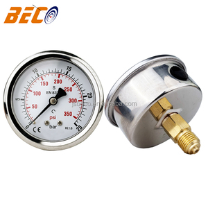 Manómetro de Presión de 0-25 Bares, Lleno de Glicerina, de 2.5 Pulgadas, de Acero Inoxidable, para Bomba de <span class=keywords><strong>Piscina</strong></span>, Filtro de Arena, Compresor de Aire - Product Image 5