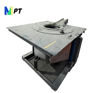 Four basculant en acier 750Kg 1T 5T Commerce de machines 1600C Induction Four de fusion de métaux industriel Fournitures Chrome Quench - Product Image 4