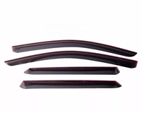 Accesorios Exteriores para Automóviles Ycsunz para Toyota Corolla E100 1991-1997, 4 Piezas, Visera de Ventana Negra, Deflector de Viento, Protector de Lluvia