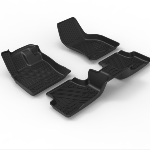 แผ่นรองพื้นรถยนต์คุณภาพดี สำหรับรถยนต์พวงมาลัยขวา วัสดุ TPE - Product Image 1