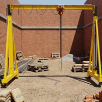 Nouvelle grue portique monopoutre mobile OLG sans rail, capacité 1 tonne, hauteur de levage 5m, mini-grue à portique, moteur et engrenages, garantie 1 an, air-terre