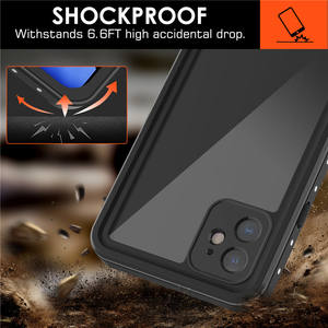 Étui pour tablette <span class=keywords><strong>MoKo</strong></span>, protection intégrale, étanche et antichoc, pour iPhone 11, 11 Pro, 11 Pro Max, design élégant et professionnel - Product Image 4