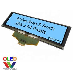 Topwin oled Display 5,5 ''5,5 Zoll 5,5 Zoll 256x64 Pixel gelb 30 Pin 16 Graustufen oled Display UG-5664ASYGF01 Schnitts telle - Product Image 4